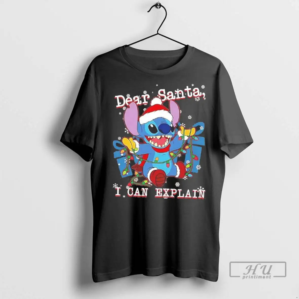 Officials Stitch Dear Santa I Can Explain T Shirts Hoodie Stylish Gift