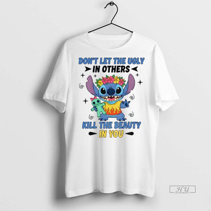 Officials Stitch Dont Let Ugly Others Kill Beauty You Tank Top