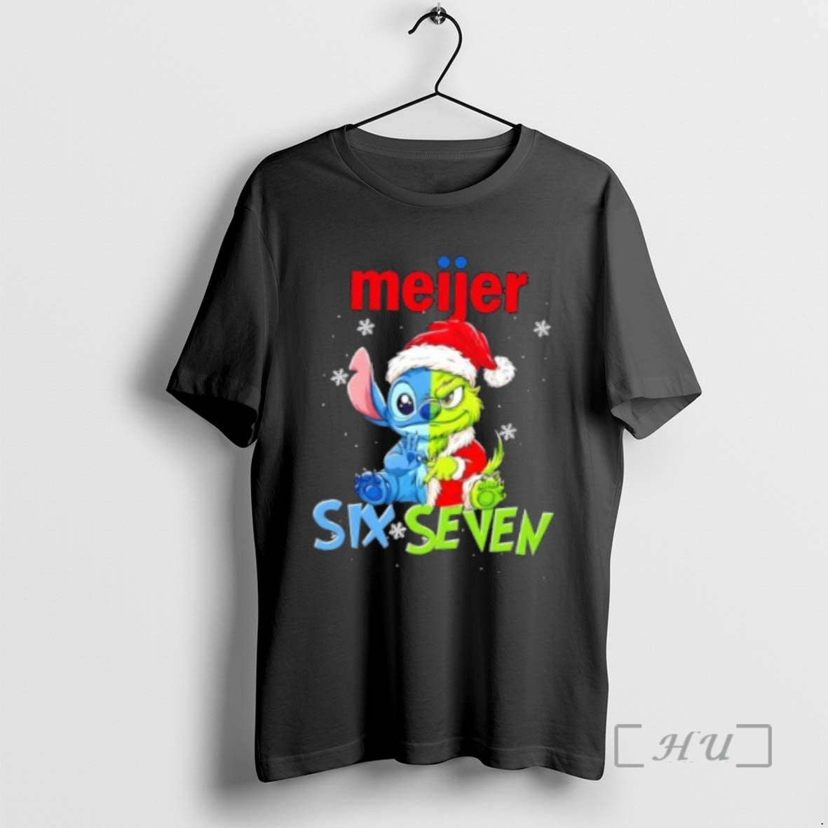 Officials Stitch X Grinch Meijer Six Seven Hoodie Modern Style