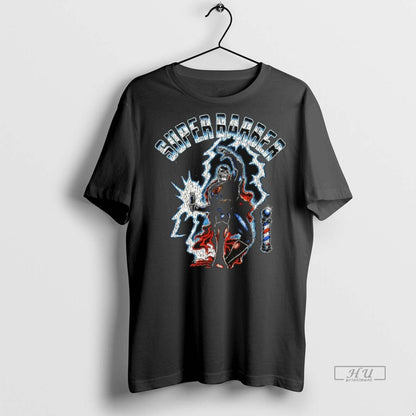 Officials Super Barber Skeleton Superhero Lightning Ceramic Ceramic