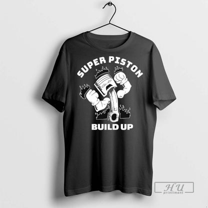 Officials Super Piston Build Up T Shirts TShirt Vintage Collection