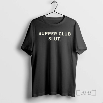 Officials Supper Club Slut Tee Elegant Collection