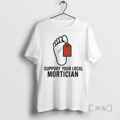 Officials Support Your Local Mortician Tank Top Classic Apparel