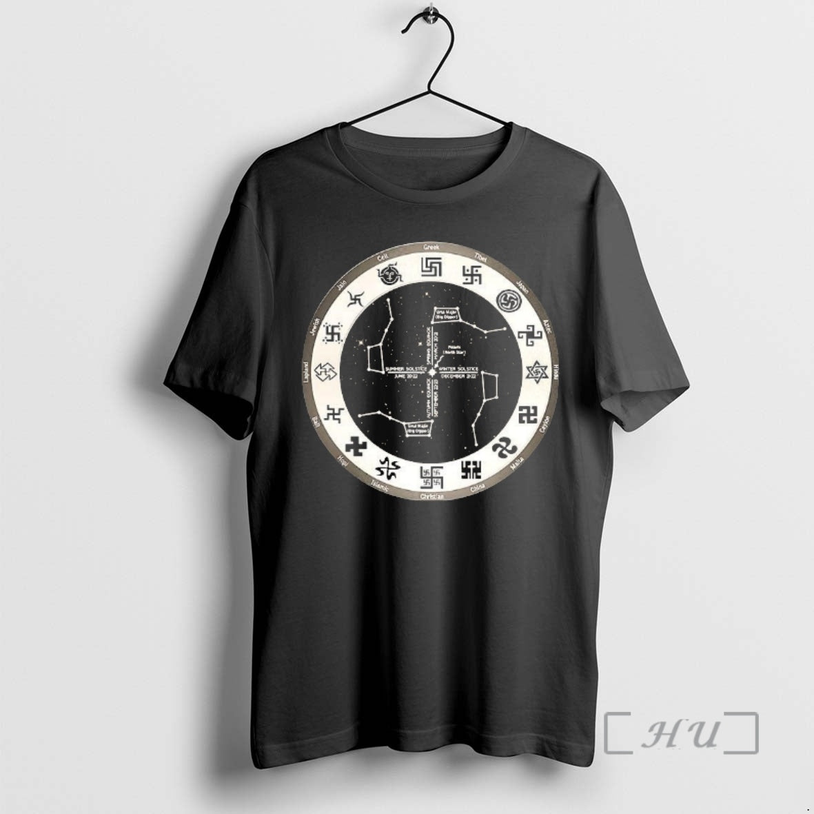 Officials Swastika X Big Dipper Sweatshirt Vintage Look