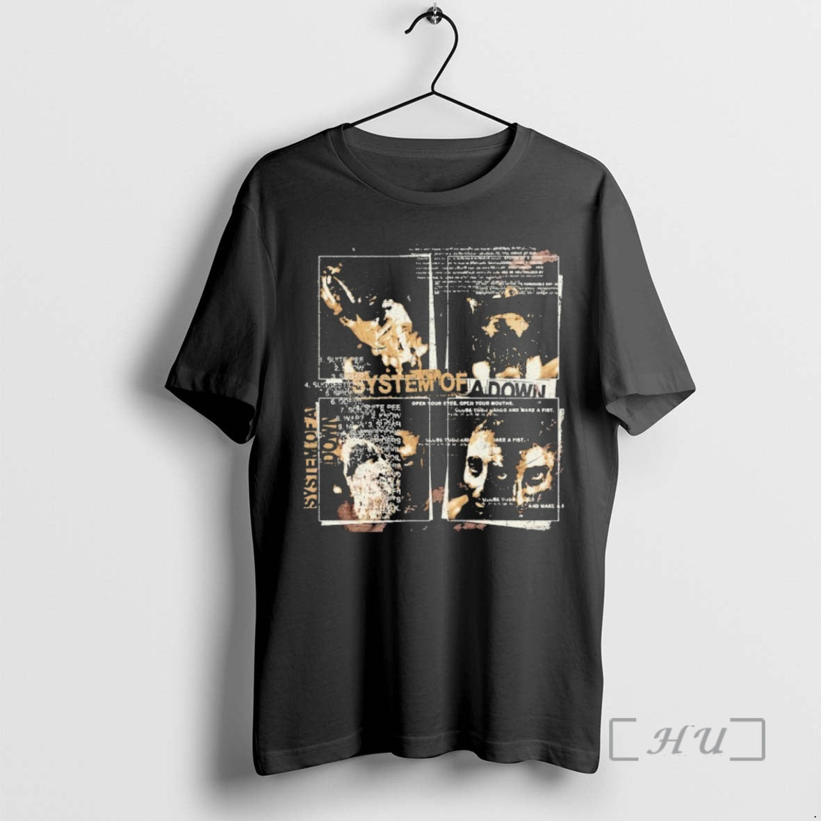 Officials System Down Self Titled Painted Faces Shirt Modern Outfit