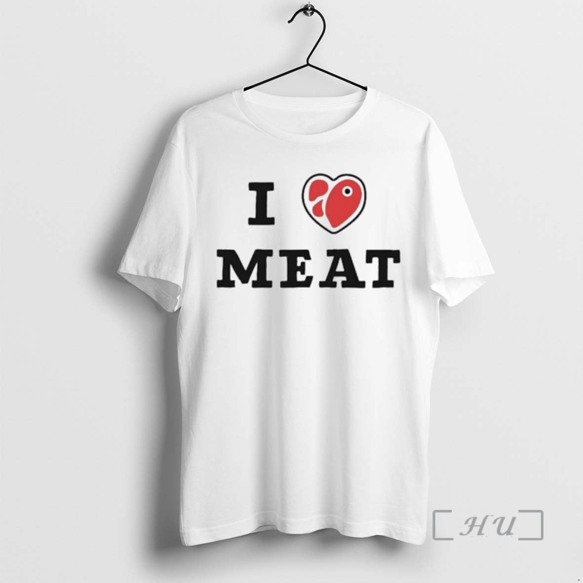 Officials Tamara Ugolini I Love Meat Ornaments Shirt Retro Fashion