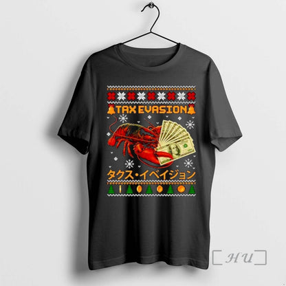 Officials Tax Evasion Lobster Ugly Ornaments Long Sleeve Designer