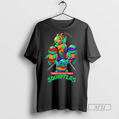 Officials Teenage Mutant Ninja Squirtles Turtle T Shirts Shirt