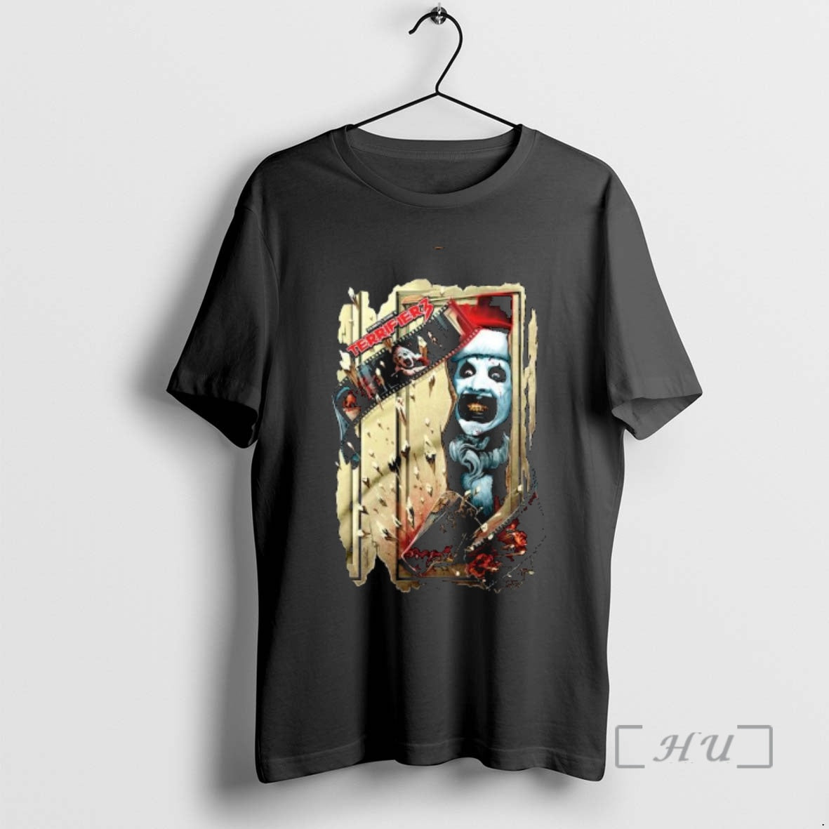 Officials Terrifier 3 Chop House Black Circle Black TShirt Elegant