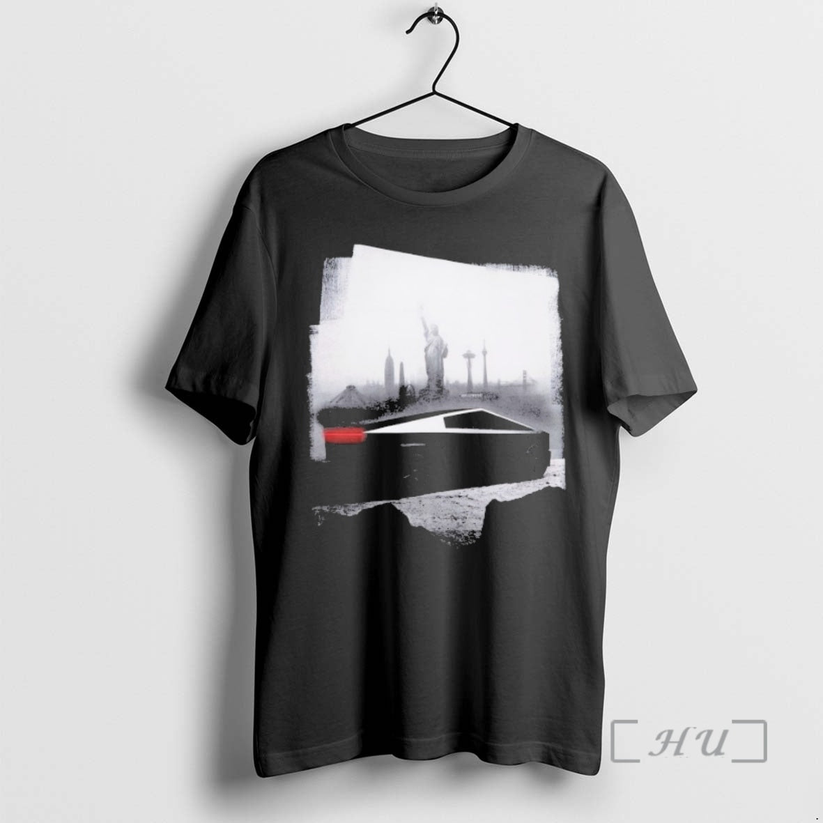 Officials Tesla Cybertruck Landmark Long Sleeve Vintage Collection