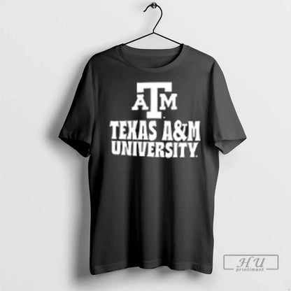 Officials Texas Am Aggies University 1876 Thick Lined Landscape 2