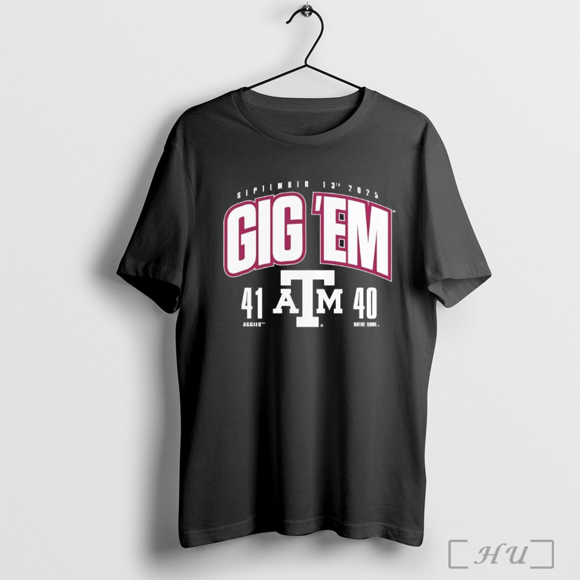 Officials Texas Am Aggies Vs Notre Dame Fighting Irish 2025 Gig Em