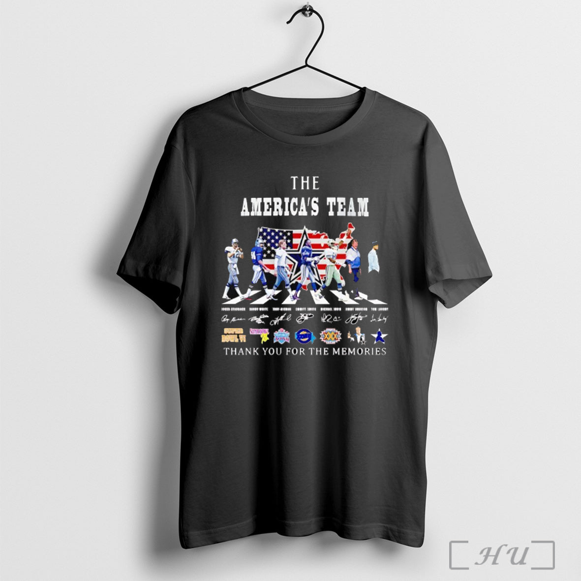 Officials Americas Team Legends Walking Across Thank You Memories