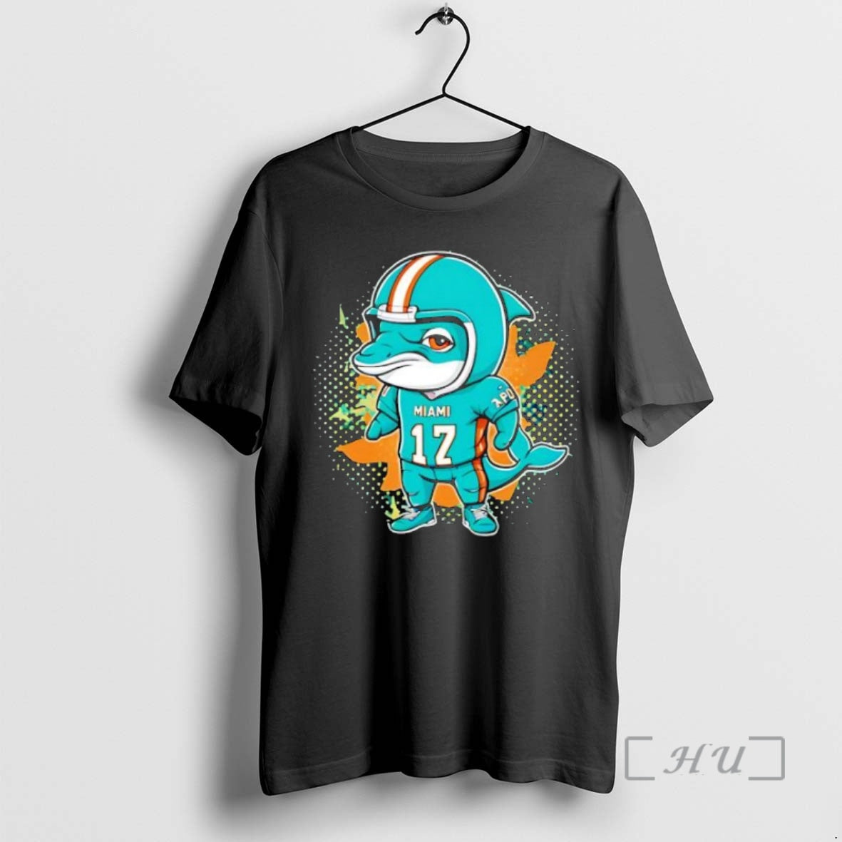 Officials Dolphins Miami Dolphins Football Cartoon Shirt Classic