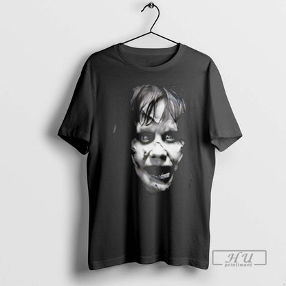 Officials Exorcist Horror Character Big Face Halloween T Shirts Shirt