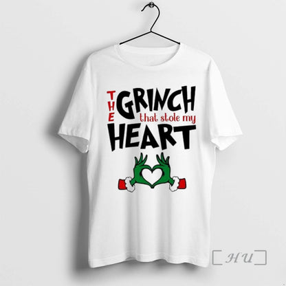 Officials Grinch That Stole My Heart Couple Matching Shirt Retro