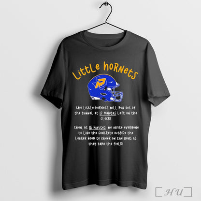 Officials Little Hornets Will Run Out Tunnel 17 Minutes Left Hoodie