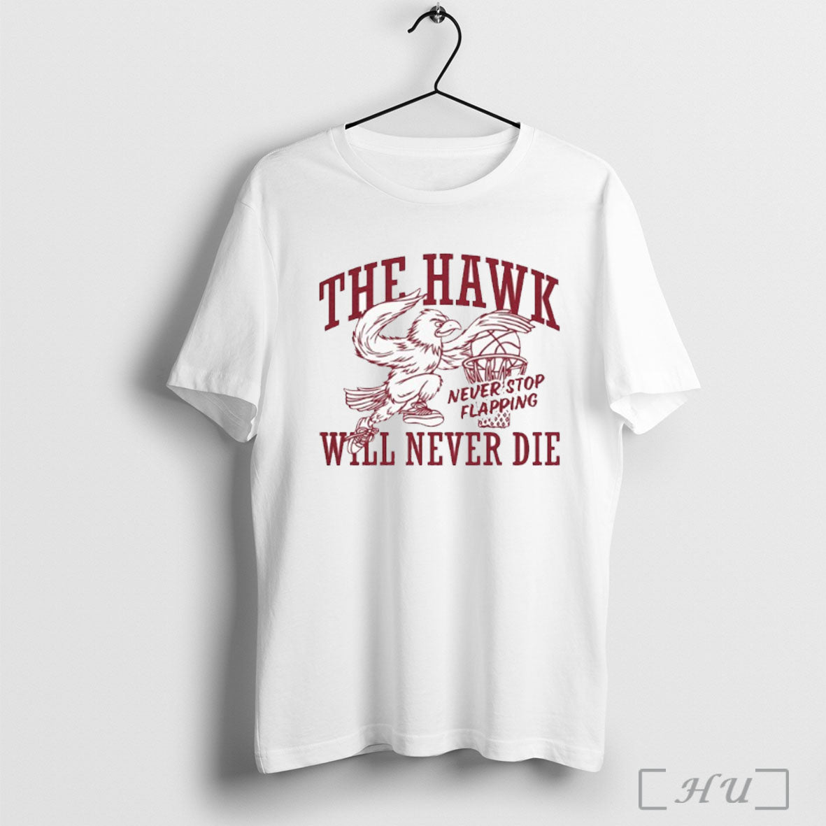Officials Saint Josephs Hawk Will Never Die Never Stop Flapping