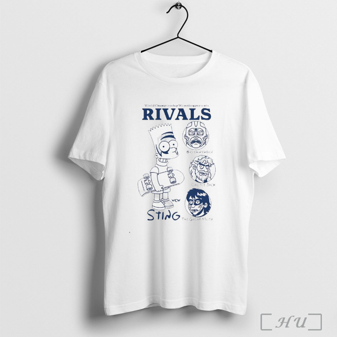 Officials Simpsons World Championship Wrestling Wcw Rivals Big Van