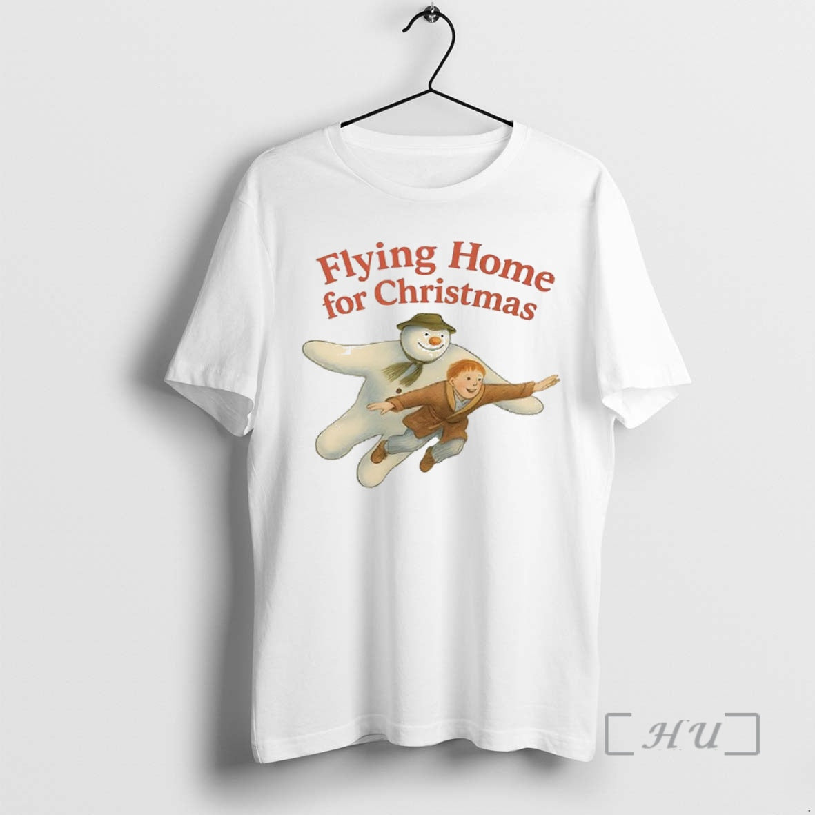 Officials Snowman Flying Home Tank Top Premium Merch