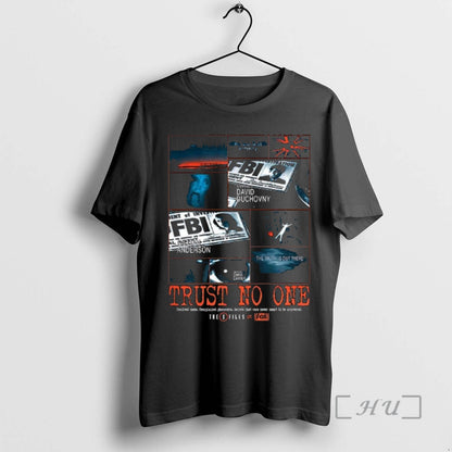 Officials X Files Fbi Project Promo Trust No One Sweatshirt Premium