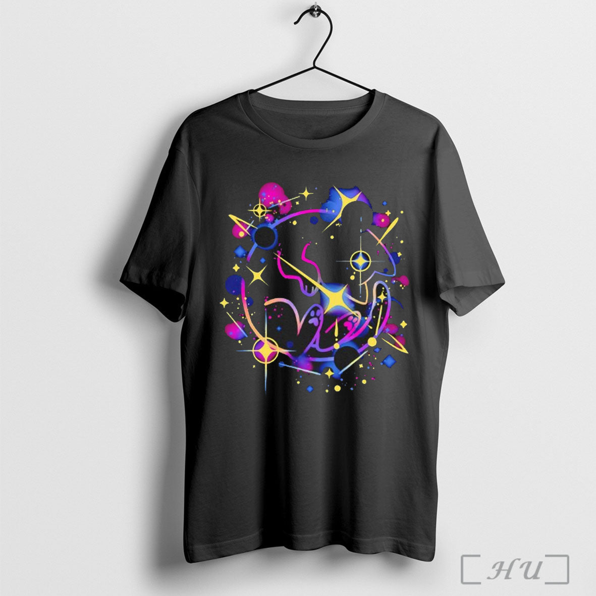 Officials Galaxy Is Arranged Shape Curled Up Cat Hoodie Stylish Outfit