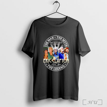 Officials Myth Legend Eric Clapton 80 Years 1945 2025 Tank Top Modern