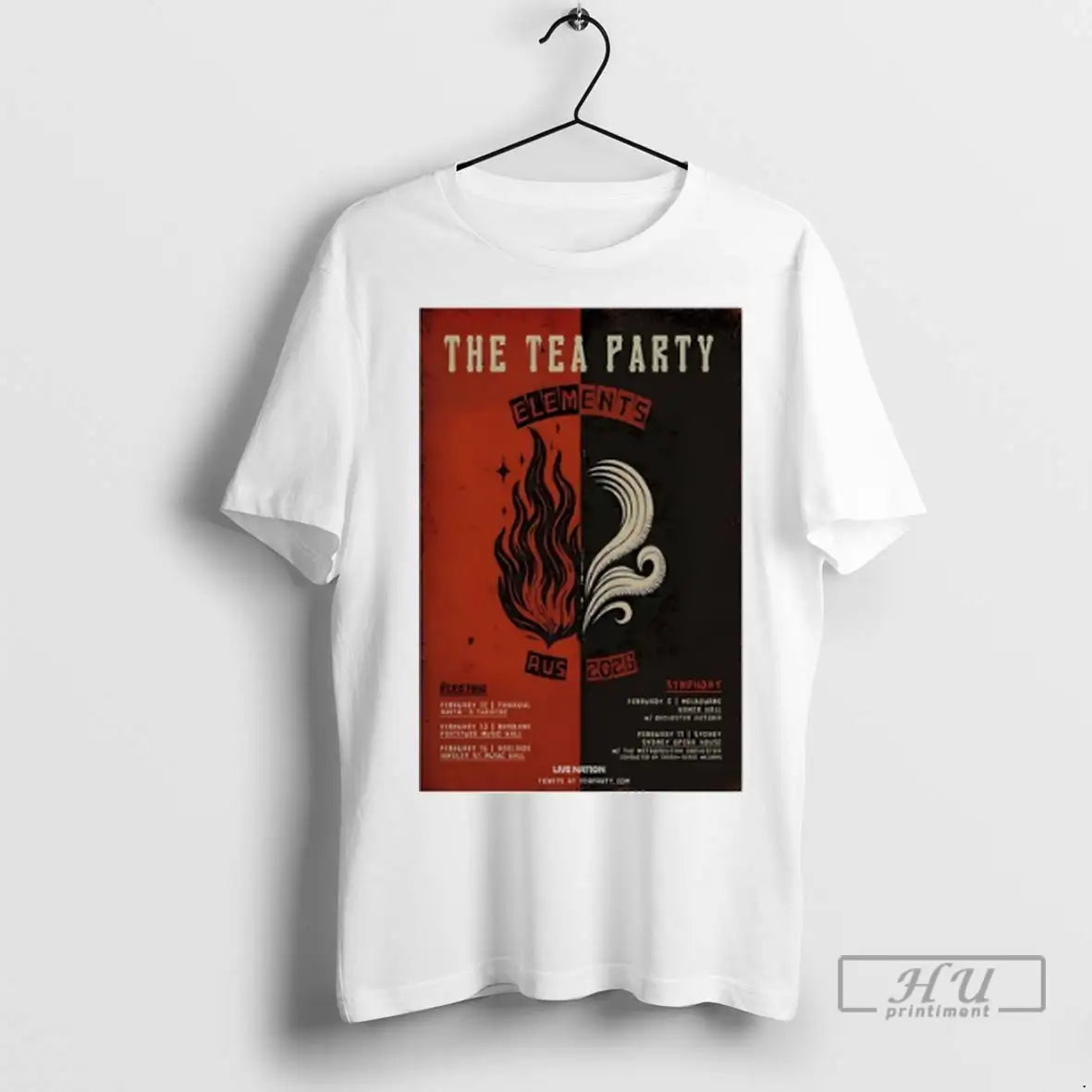 Officials Tea Party Elements Aus 2025 T Shirts Sweatshirt Elegant Look