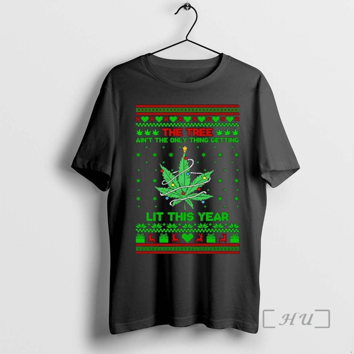 Officials Tree Aint Only Thing Getting Lit This Year Ugly Premium