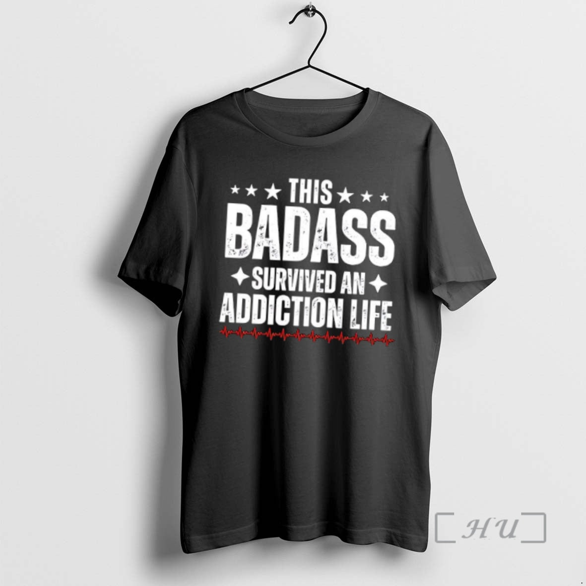 Officials This Badass Survived Addiction Life Long Sleeve Classic
