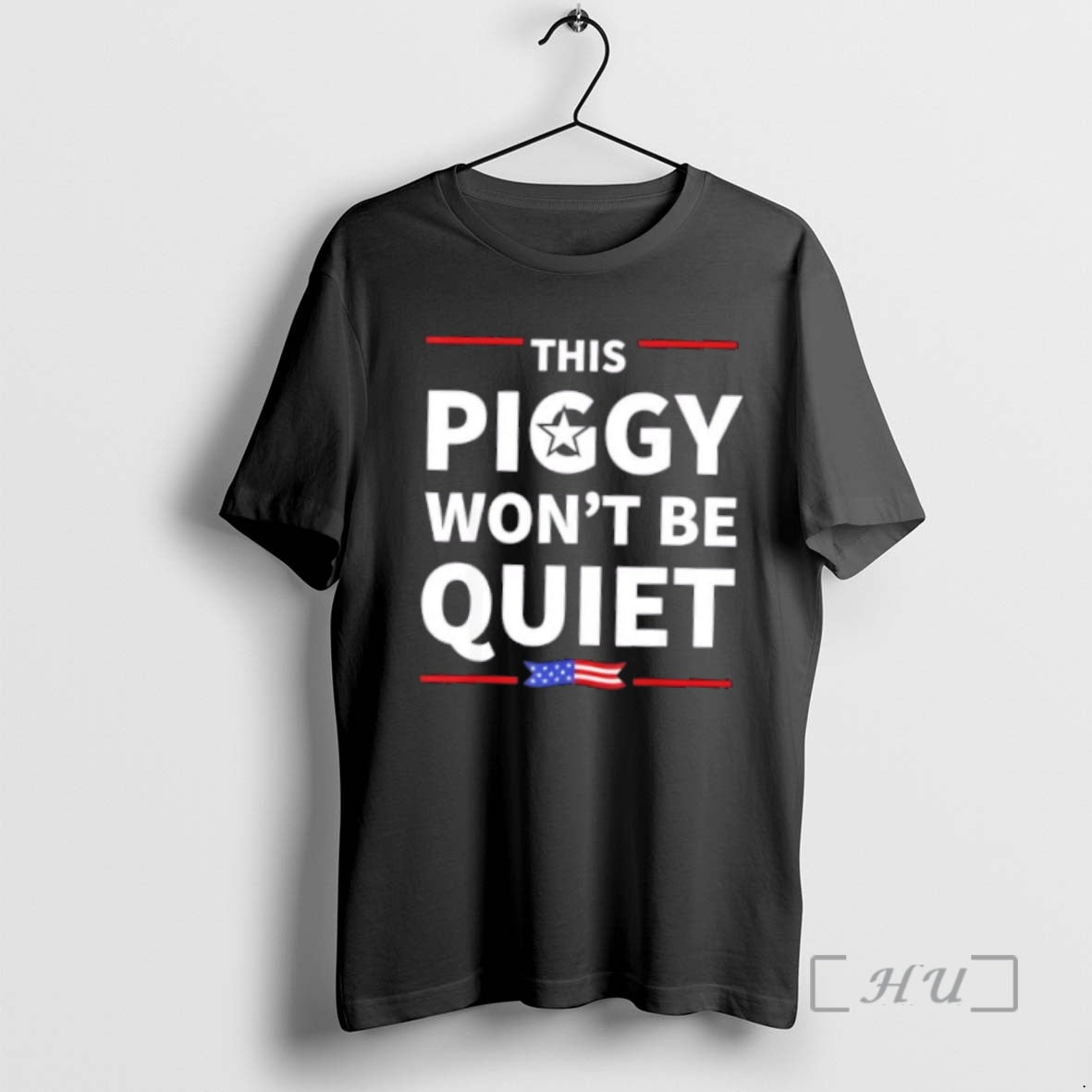 Officials This Piggy Wont Be Quiet Shirt Authentic Design