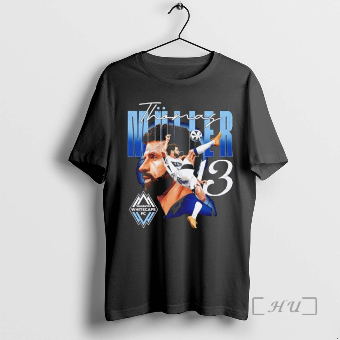 Thomas Muller 3 Vancouver Whitecaps Fc Dual Shirt Authentic Art
