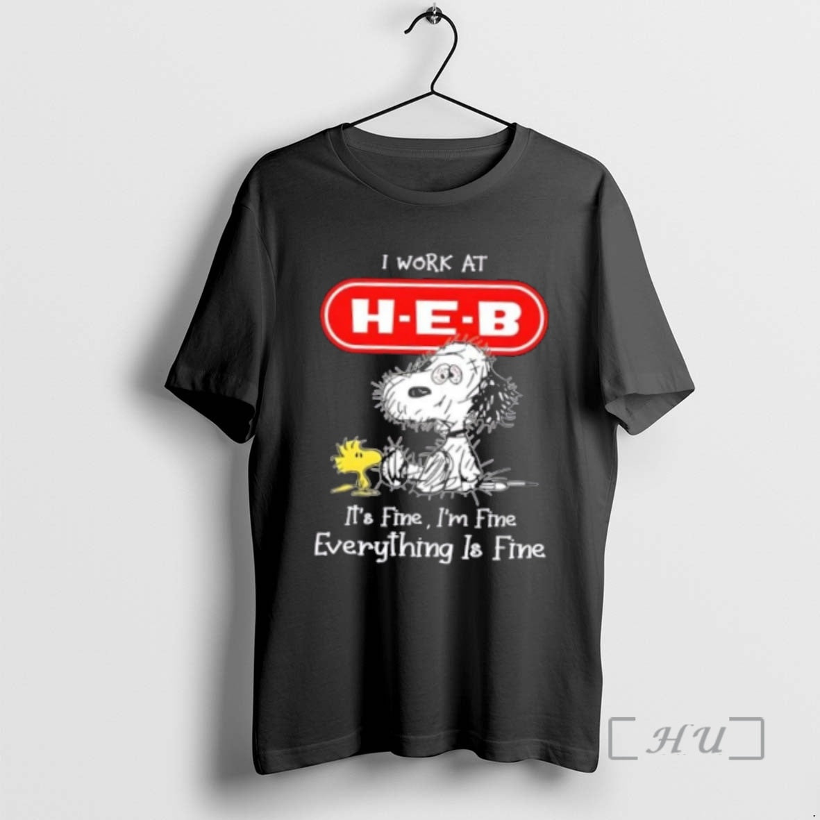 Officials Tired Snoopy I Work H E B Its Fine Im Fine Everything Is