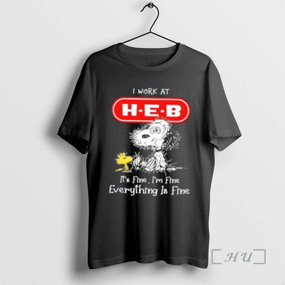 Officials Tired Snoopy I Work H E B Its Fine Im Fine Everything Is