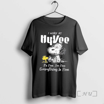 Officials Tired Snoopy I Work Hy Vee Its Fine Im Fine Everything Is