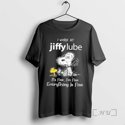 Officials Tired Snoopy I Work Jiffy Lube Its Fine Im Fine Everything