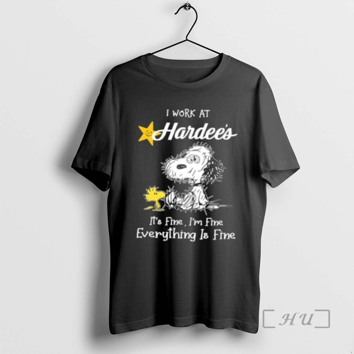Officials Tired Snoopy And Woodstock I Work Hardees Its Fine Im Fine