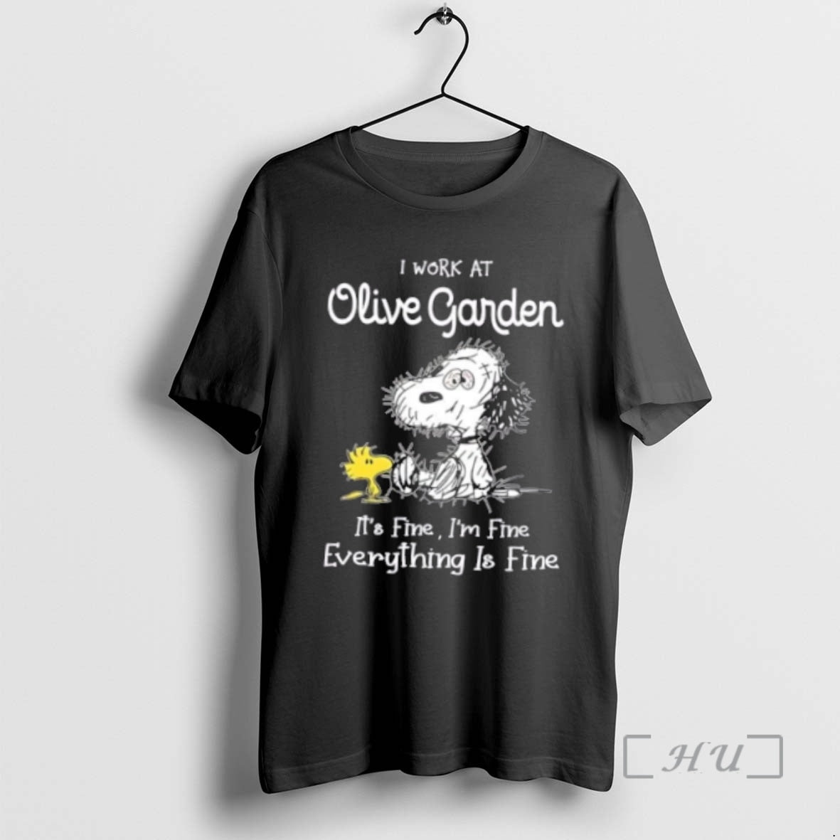 Officials Tired Snoopy And Woodstock I Work Olive Garden Its Fine Im