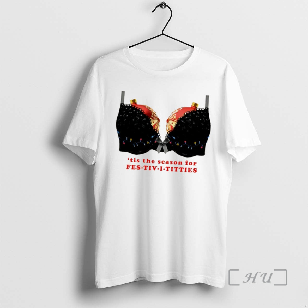 Officials Tis Season Fest Tiv I Titties Lights Premium T Shirts