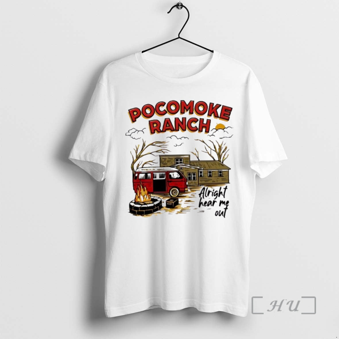 Officials Pocomoke Ranch Alright Hear Me Out Tank Top Modern Gift