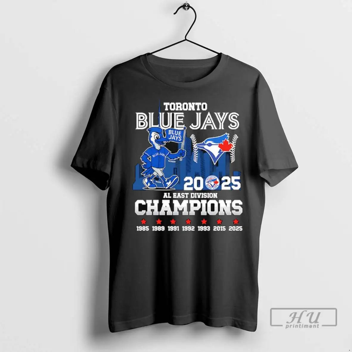 Officials Toronto Blue Jays 2025 Al East Division Champions Mascot