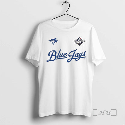 Officials Toronto Blue Jays Script World Series 2025 Tee Trendy Style