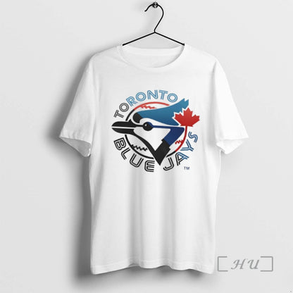 Officials Toronto Blue Jays Womens Half Half Logo Sweatshirt Stylish