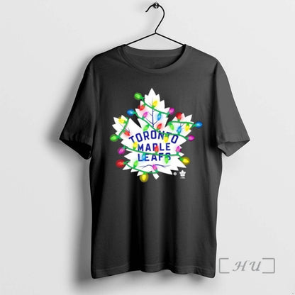 Officials Toronto Maple Leafs Logo Holiday Lights Sweatshirt Stylish
