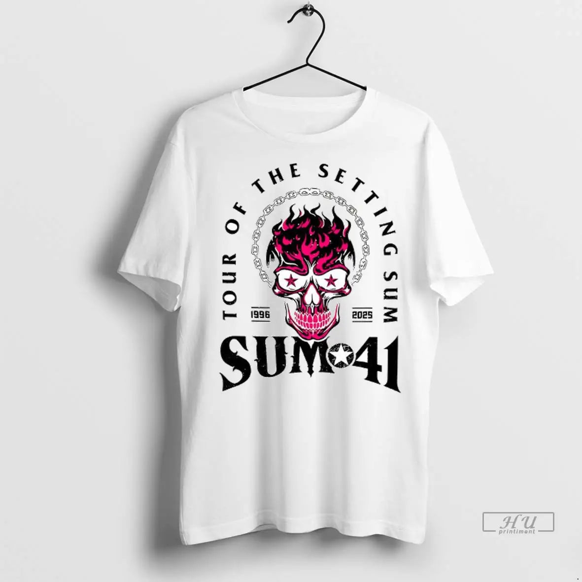 Officials Tour Setting Sum 41 1 T Shirts Sweatshirt Retro Apparel