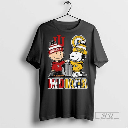 Officials Trending Charlie Brown And Snoopy Indiana Hoosiers X