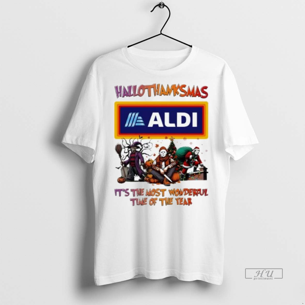 Officials Trending Hallothanksmas Characters Vs Aldi Logo Its Most