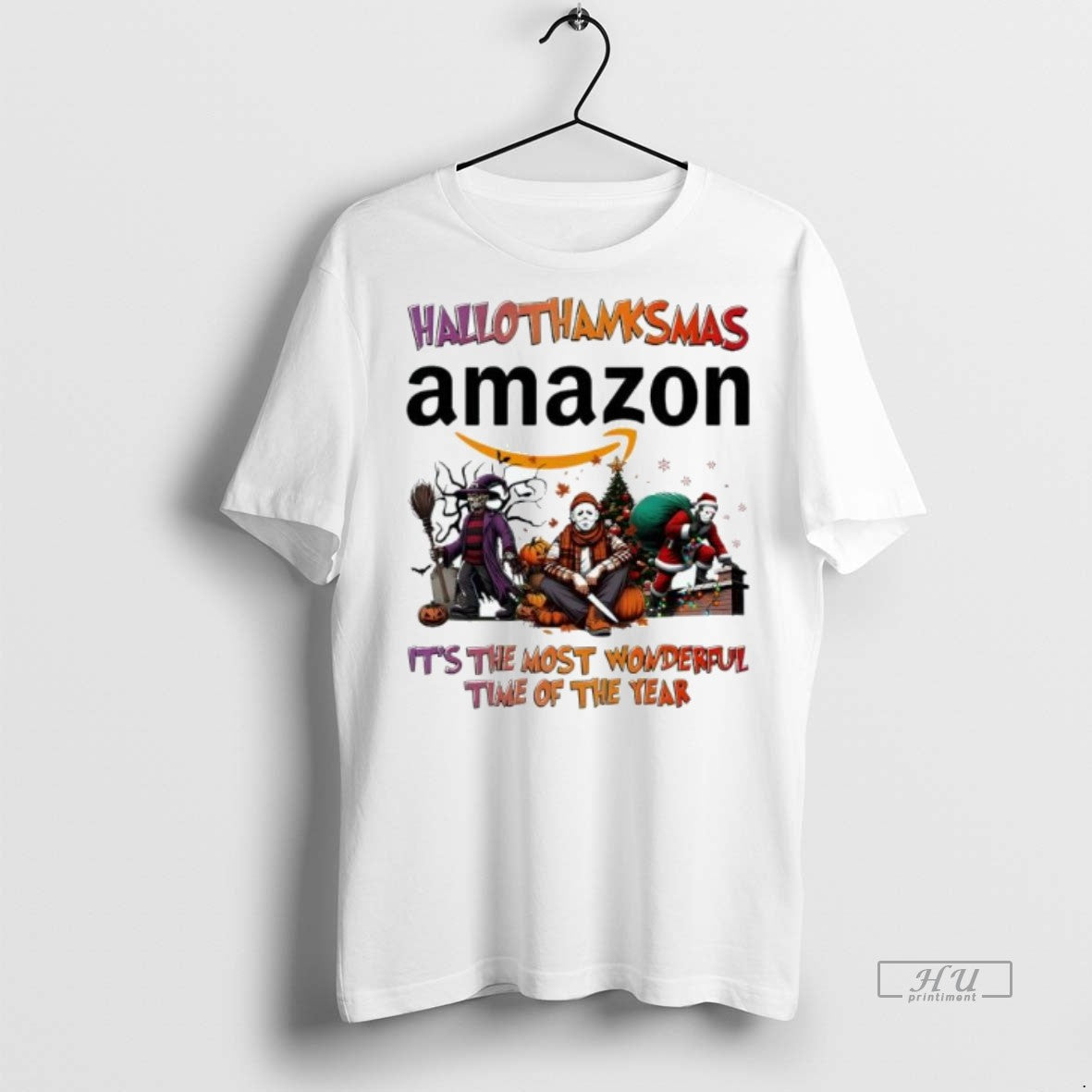 Officials Trending Hallothanksmas Characters Vs Amazon Logo Its Most