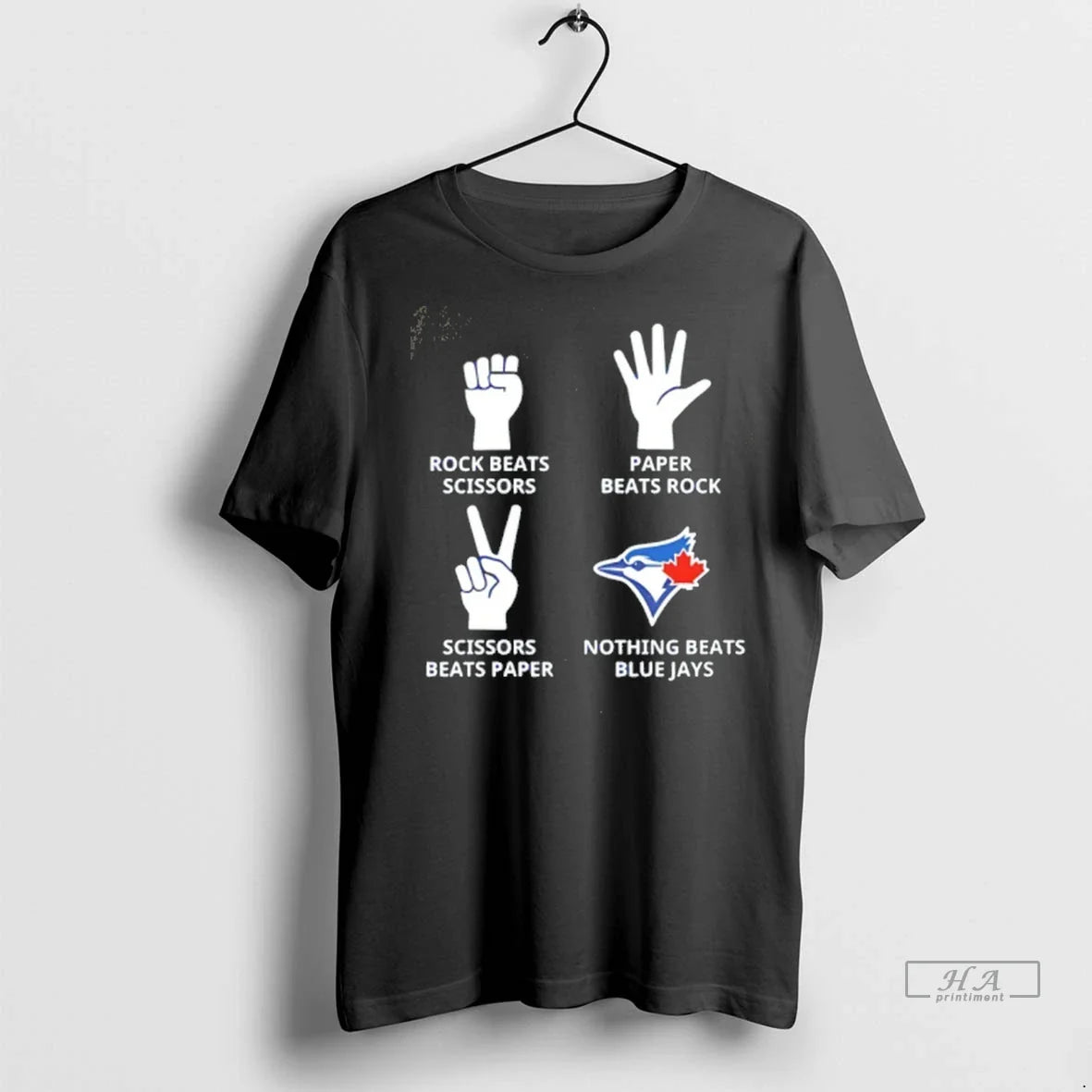 Officials Trendy Nothing Beats Blue Jays Hands Rock Beats Scissors