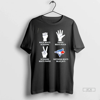 Officials Trendy Nothing Beats Blue Jays Hands Rock Beats Scissors
